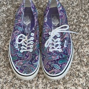 Floral vans